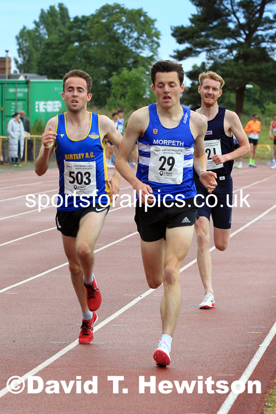 3000 metres, 2022 NEGP Monkton No 4, June 29th. Photo: David T. Hewitson/Sports for All Pics